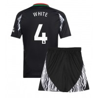 Arsenal Ben White #4 Gostujuci Dres za djecu 2024-25 Kratak Rukav (+ Kratke hlače)